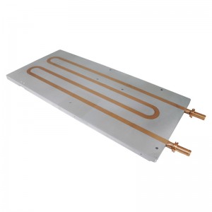 copper tube water cooling plate 